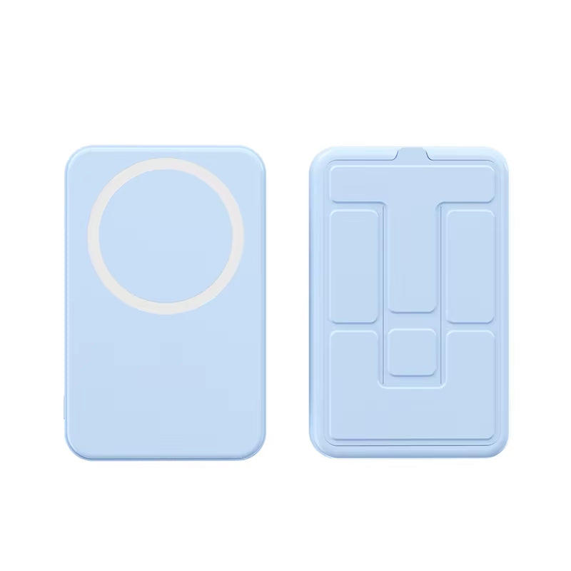 Small Wireless Magnetic Powerbank with Stand Holder Display Foldable 10000 Mah Charger 22.5W Pd Fast Charging Power Bank